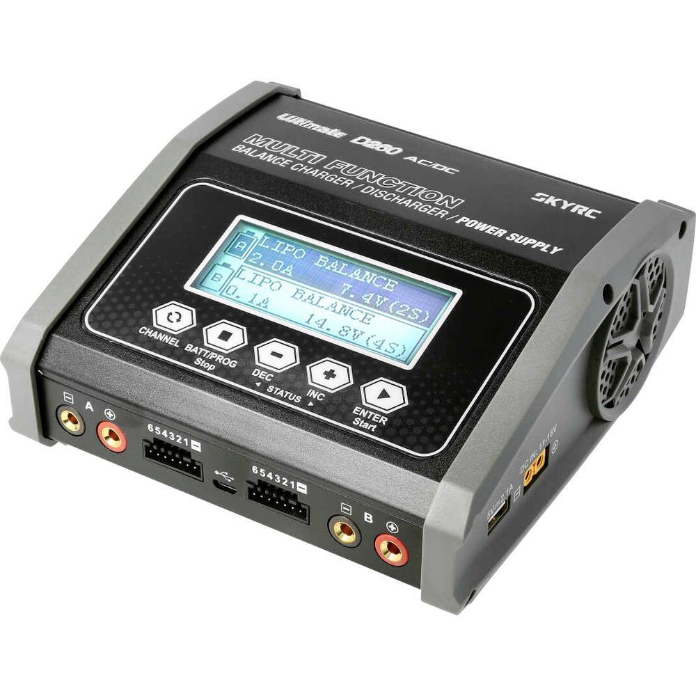 SKYRC D260 Caricatore per modellismo 14 A Piombo, LiFePO, LiHV, LiIon, LiPo,