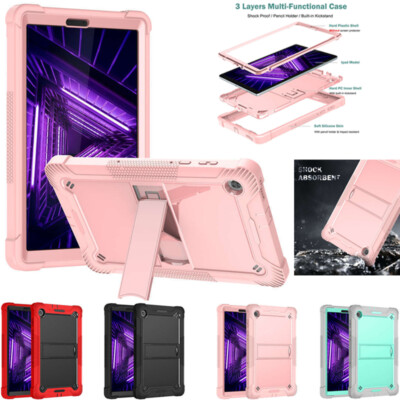 For Lenovo Tab M10 HD FHD Plus 10.1'' 10.3'' M11 Shockproof Hard Case Stand Cover
