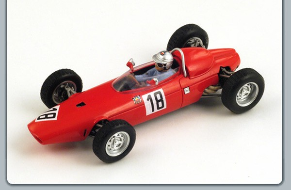 Spark 1/43 F1 Brm P57 Baghetti 1964 18 German Gp Diecast Static Model-image