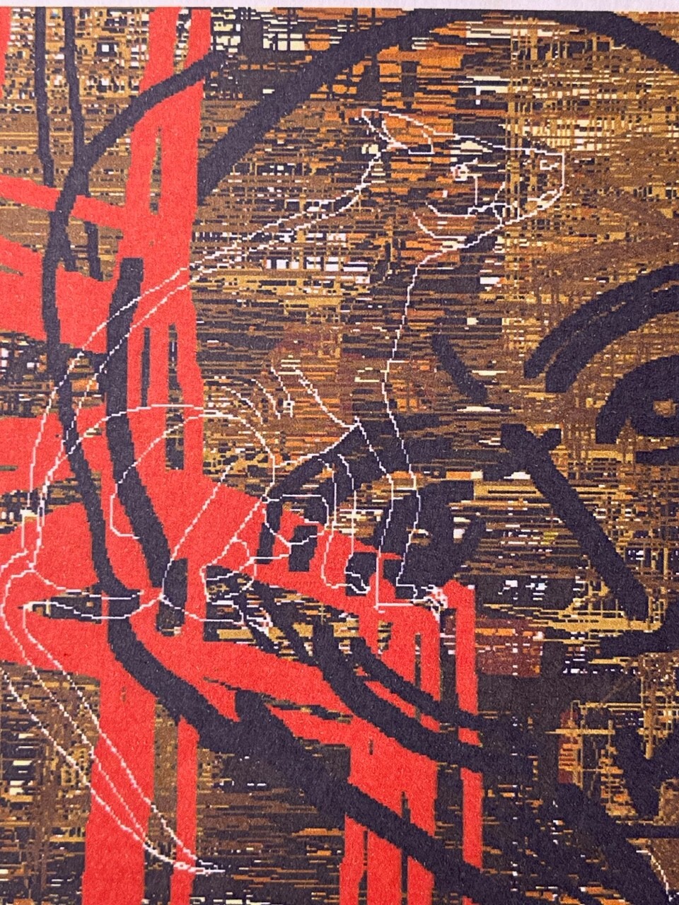 CARLOS MONTES DE OCA . Engraved . Serigraphy  / Paper . Contemporary Cuban Art .