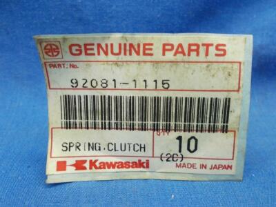 Kawasaki 92081-1115. Clutch Damper Spring. Fits ZX KZ ZN ZG ZR See