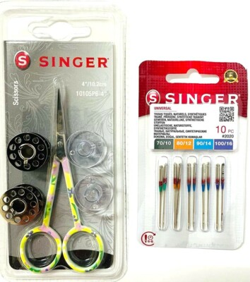 Singer Starter Set für Singer Nähmaschinen Confidence, Curvy, Talent, Tradition 