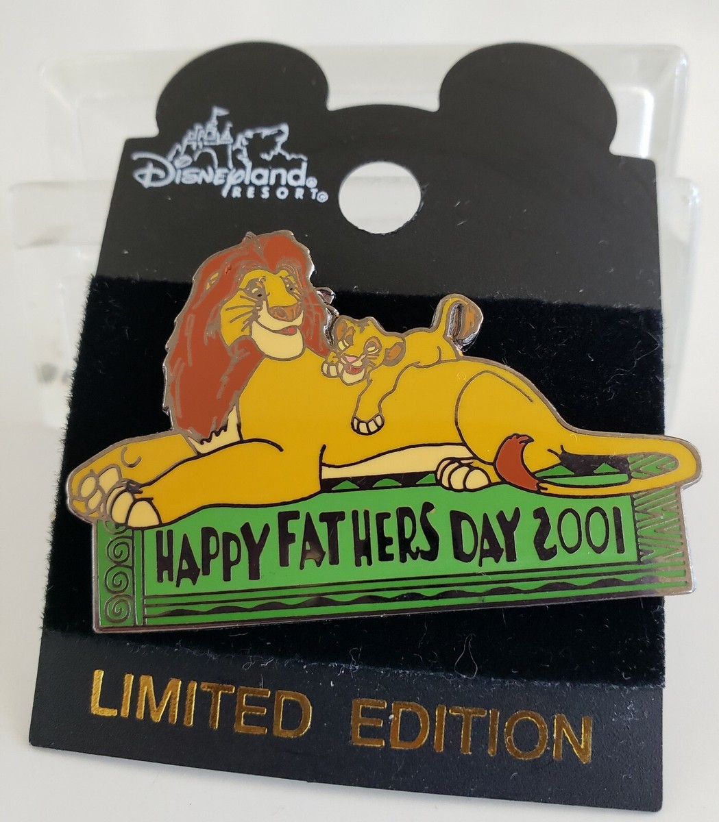 DISNEY DLR LION KING FATHER'S DAY- MUFASA & SIMBA -GREAT