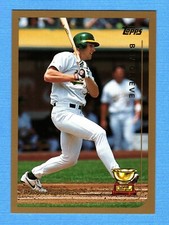 1999 Topps Oversize #A8 Ben Grieve All-Star Rookie Oakland Athletics
