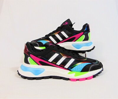 Adidas Retropy P9 Boost Black & White Training & Running Shoes Sz 10 NEW Q47100