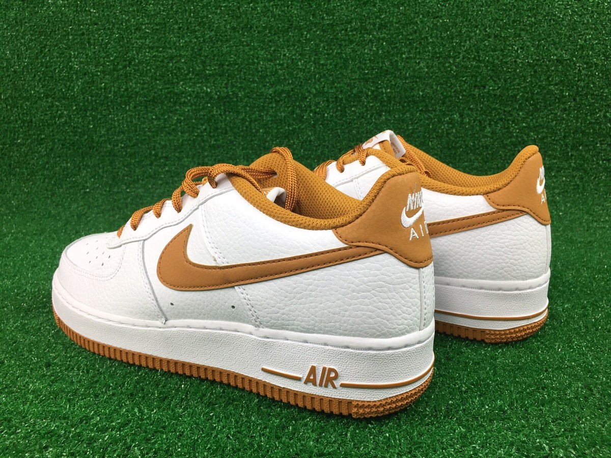 Nike Air Force 1 BG Ochre Pumpkin AF1 Shoes FJ0706 100 Size 6Y