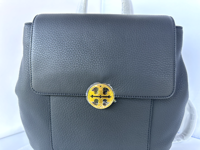 Tory Burch Black Leather Chelsea Backpack 41868 for sale  display picture 2