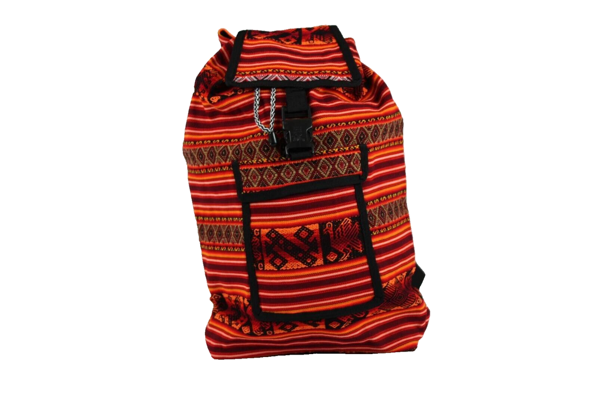Peruvian Blanket Backpack - Mochila de Manta de Colores | eBay display picture 3