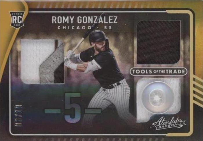 2022 Panini Absolute - Tools of the Trade 3 Swatch Romy Gonzalez #TTT3 ...