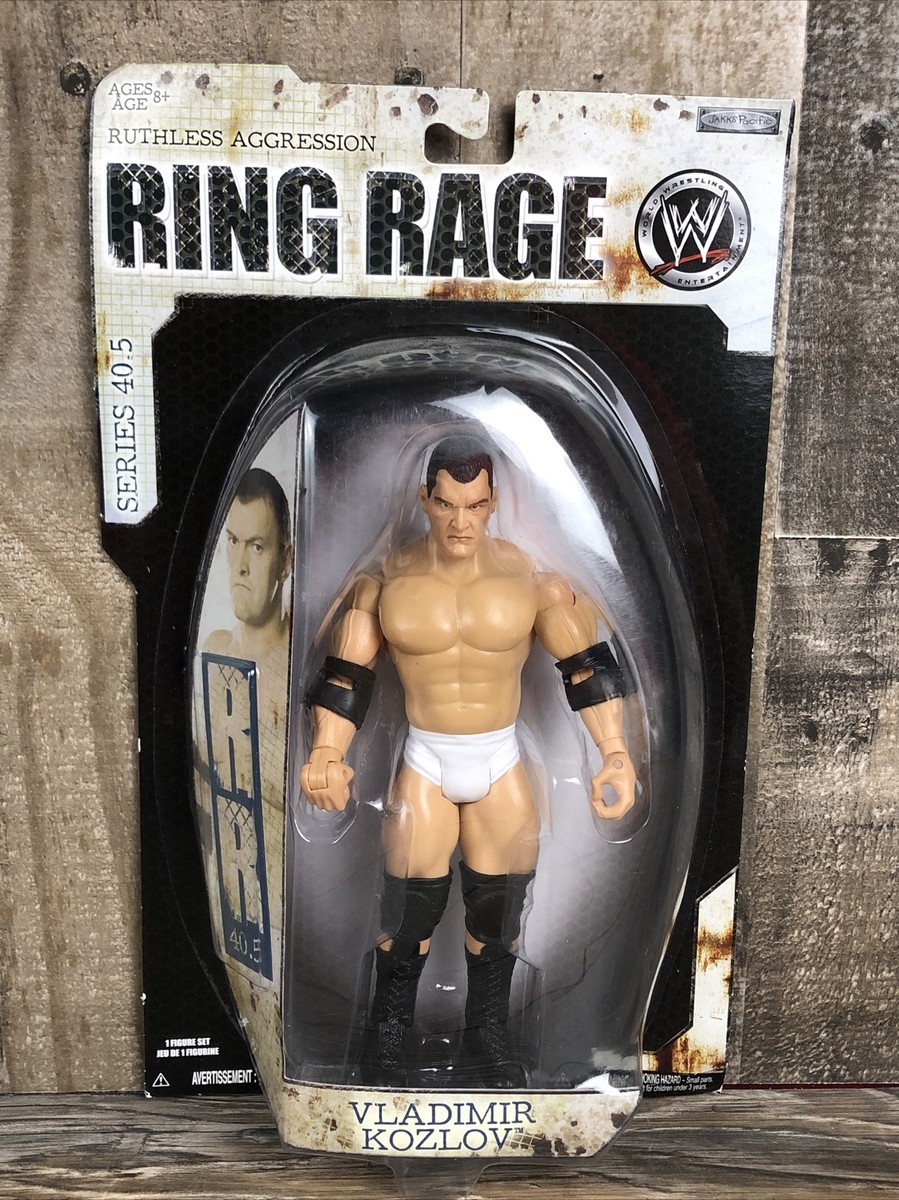WWE Jakks Ruthless Aggression Ring Rage Vladimir Kozlov Action