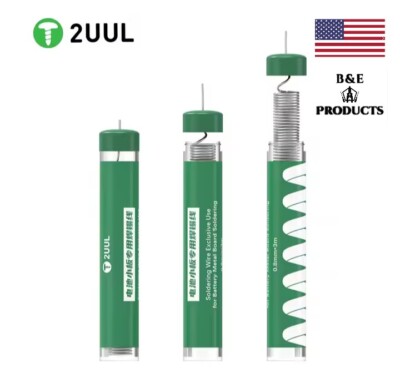 2UUL SC39 Battery Nickel Sheet Solder Wire 0.8mm iPhone Battery Board Repair