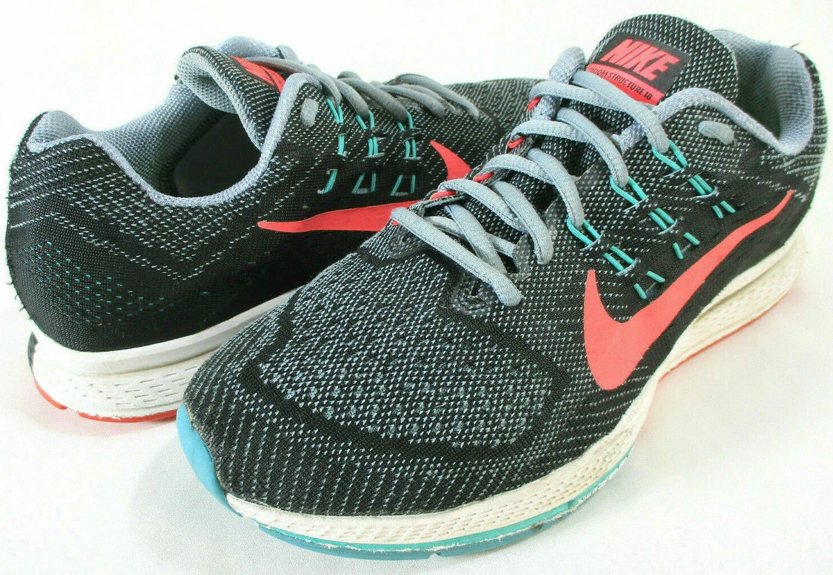 NIKE Air Zoom Structure 18 Running Training Shoes Sz 8.5 Gray