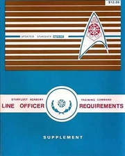 1987 Star Trek Line Officer Requirements Manual Supplement- 78 Pages