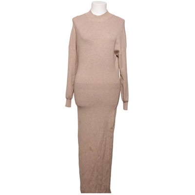 Mango Basics, Maxikleid, Größe: S, Beige, Einfarbig, Feinstrick, Damen #lEO