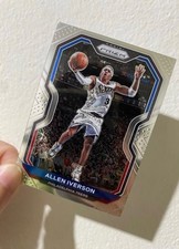 🔥 Allen Iverson Panini Prizm 76ers NBA Card NM/MINT MVP Legend
