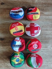  oofball Kellogg's lot 8 oofball les pays  France Turquie Brésil Italie Espagne.