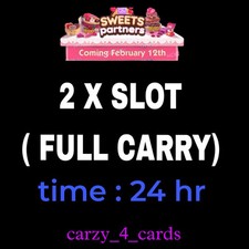 2 x Slot Sweets Partner Event (24 Stunden Fer...