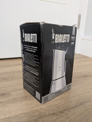  Bialetti Venus Induktion Espressokocher 6 Tassen Edelstahl Mokkakanne - verpackt