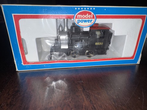 Locomotora de vapor modelo Power HO Old Time 0-4-0 6630 Santa Fe en caja | Zustand: New
