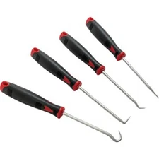 Mini Hook and Pick Set, 4 pc. 31750 LISLE Cutting & Scraping Tools