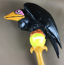 Vintage Disney Sleeping Beauty Maleficent Raven Diablo Costume DISGUISE 48 in.