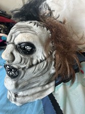 TEXAS CHAINSAW MASSACRE LEATHERFACE Latex Deluxe Mask Adult New