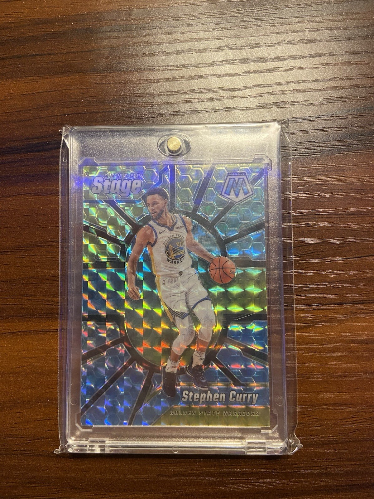 Stephen Curry Mosaic PRIZM Center Stage RARE  🔥  2019