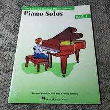 Hal Leonard Student Piano Library Piano Solos Book 4 Piano Solo 1997