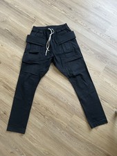 Rick Owens Men's DRKSHDW Creatch Cargo Pants Sized Medium