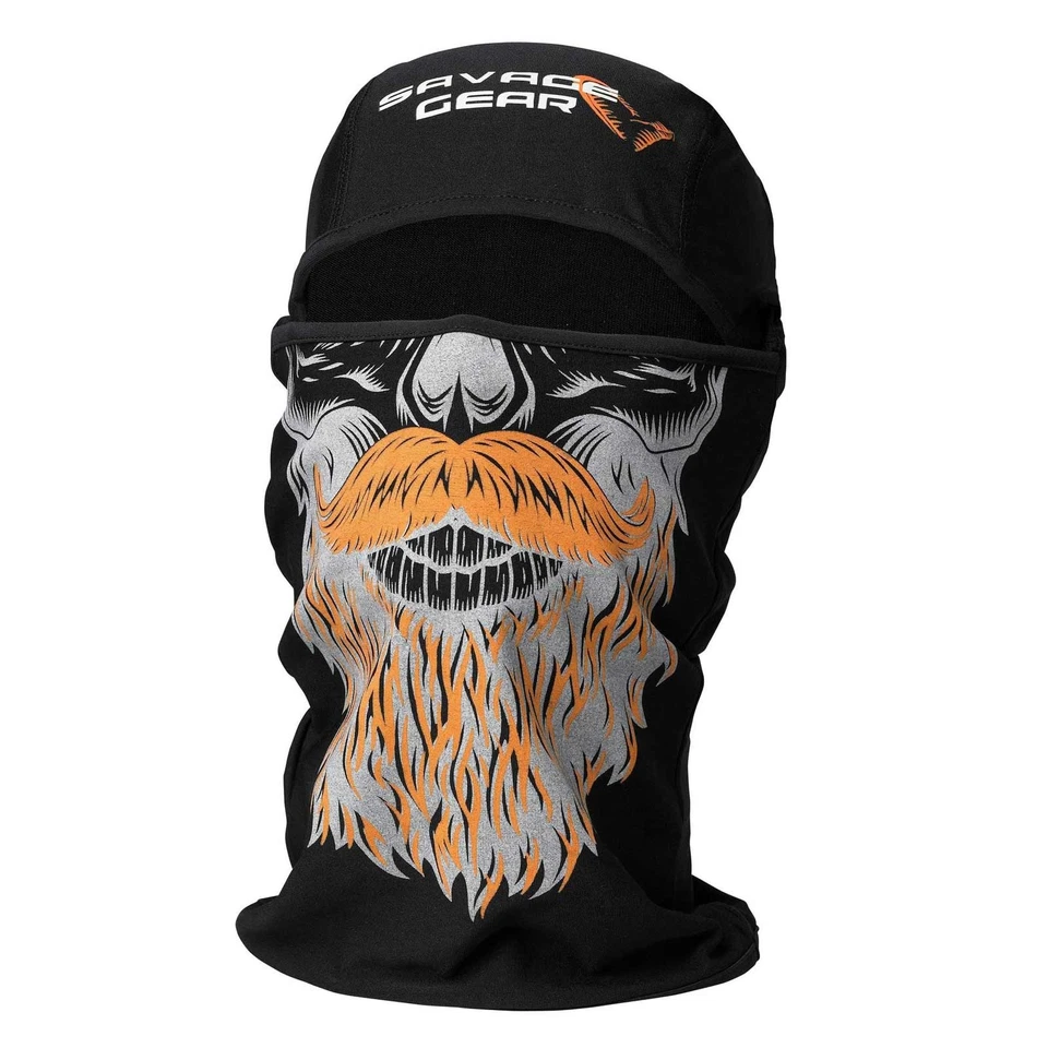 Savage Gear Beard Balaclava One Size Black Sturmhaube - Bild 1 von 1