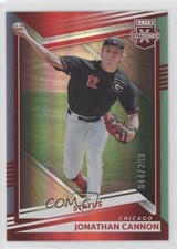 2022 Panini Elite Extra Edition Status Red 44/299 Jonathan Cannon #81 0i4k