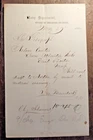 Civil War Document Navy Dept 1862 Engineer in Chief , Signed Ira Murdock