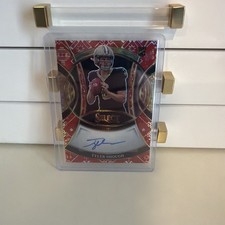 2025 Select NFL New Orleans Saints Tyler Shough RC  Auto Lucky Envelope 2/8