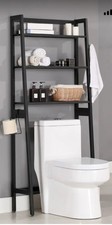 Over The Toilet Storage Wooden 3-Tier Over-The-Toilet Rack Bathroom Space Saver