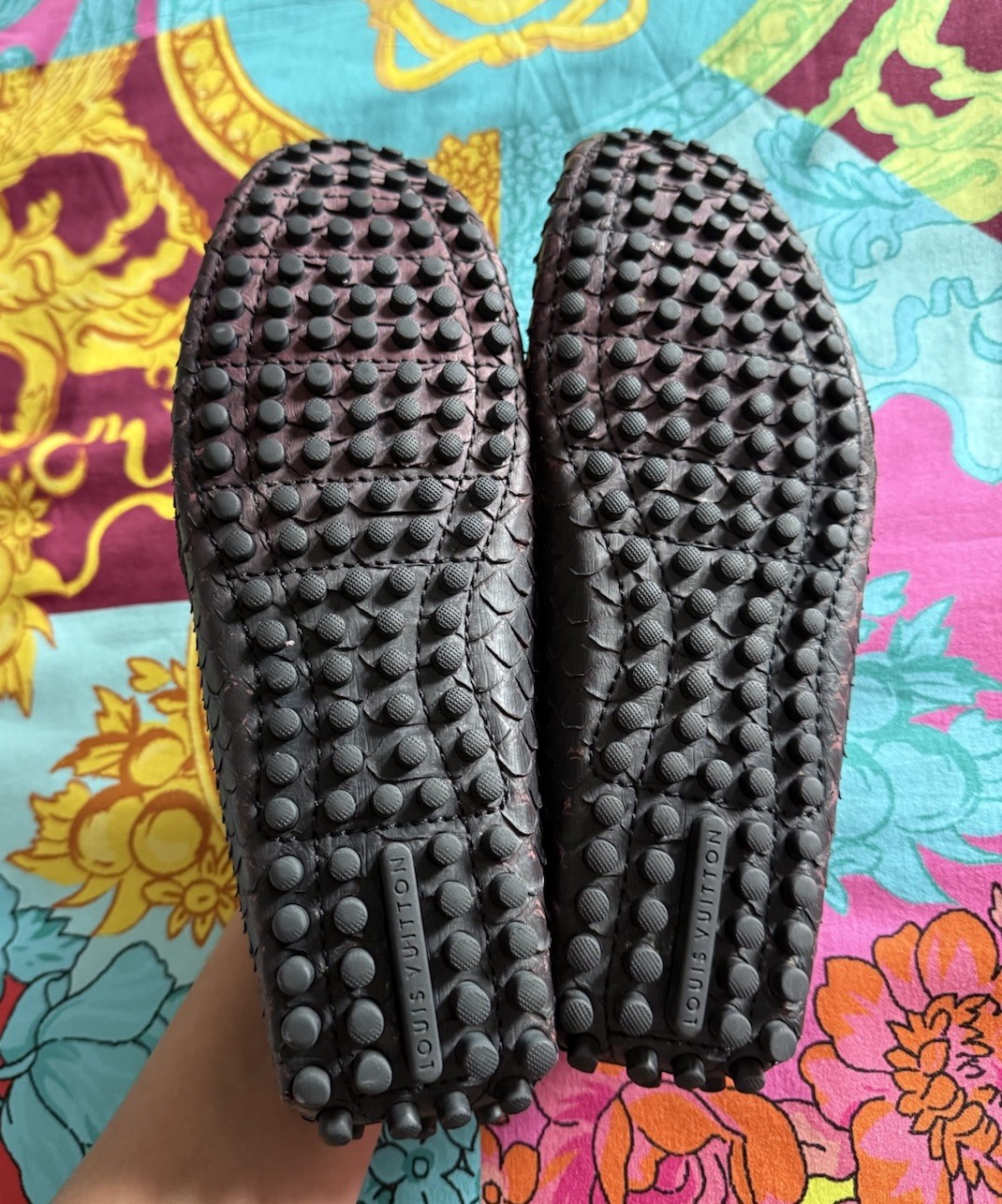 100% Auth Louis Vuitton Monte Carlo Python Snakes… - image 5