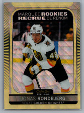 2021-22 O-Pee-Chee Platinum Marquee Jonas Rondbjerg #283 (RC) Neon Yellow Surge