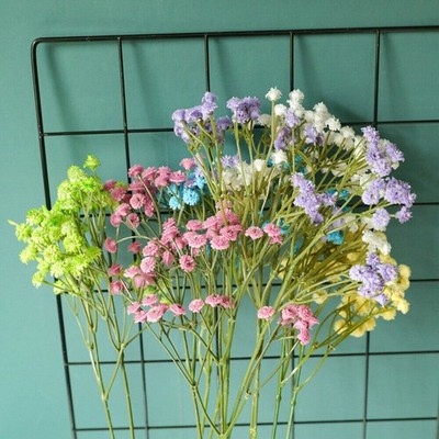 Künstliche Gefälschte Schleierkraut Seidenblumen Blumenstrauß Heimtextilien