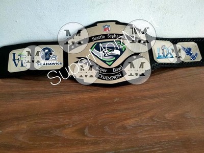Seattle Seahawks American Championship Belt NFL Super Bowl Football 2mm Brass