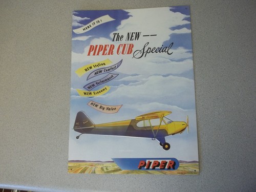 Piper Cub sign 1993 AAA Sign Co Piper Cub Special
