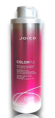 Joico COLORFUL Anti-Fade Shampoo For Long-lasting Color Vibrancy 33.8 fl oz.