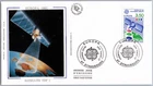 France FDC Strasbourg 1991 Satellite TDF 1 Europe