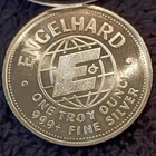 Vintage 1984 Engelhard 1 oz Silver Round