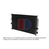 Kondensator Klimaanlage AKS Dasis 102025N FüR Honda Civic Viii