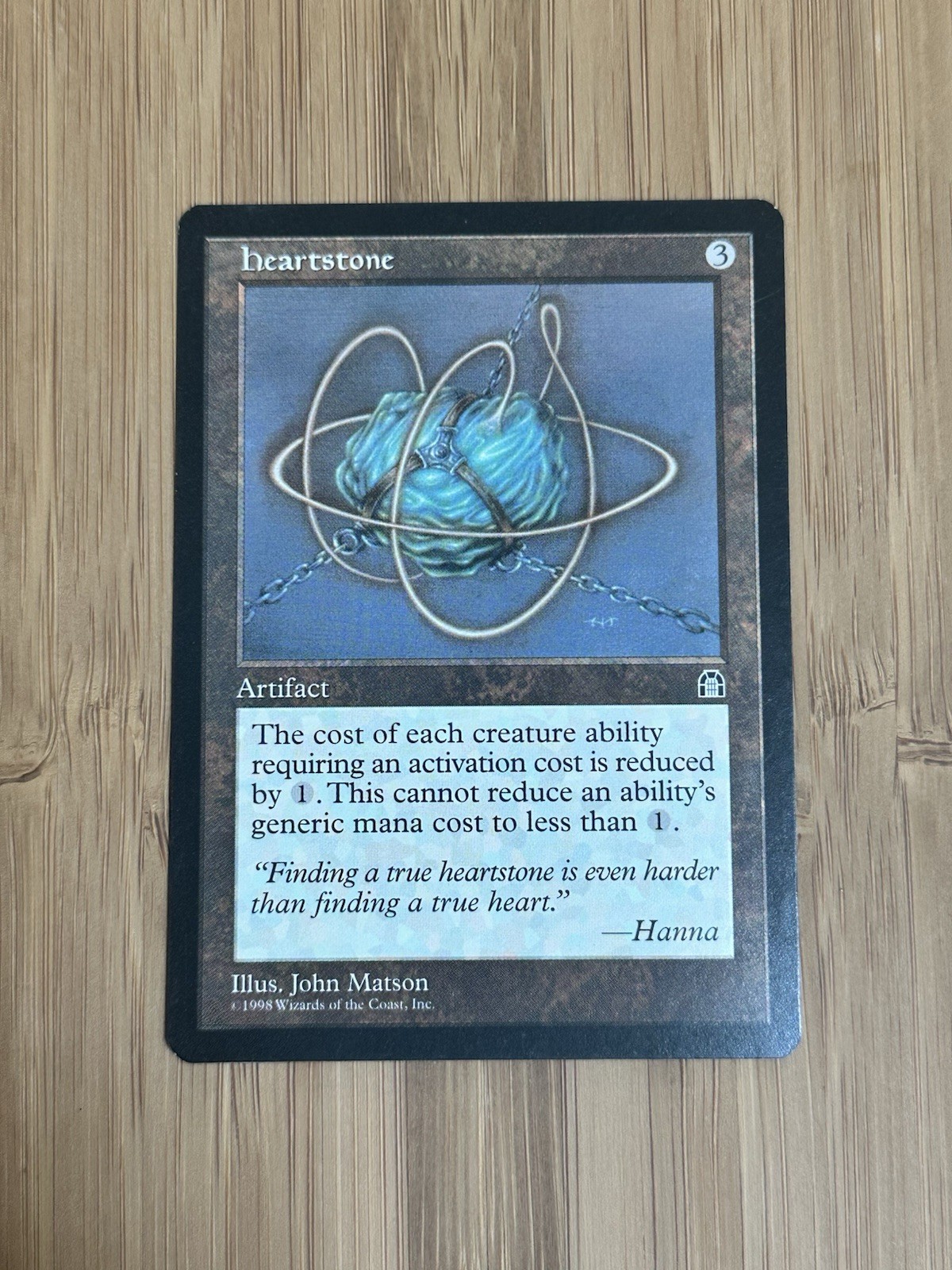 MTG Magic the Gathering Heartstone Stronghold LP