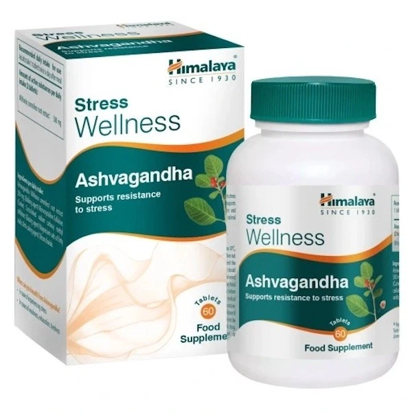 HIMALAYA ASHVAGANDHA Wellness Umgang mit Stress 60 Tabletten SUPER PREIS - Bild 1 von 1