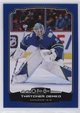 2022-23 O-Pee-Chee Blue Border Thatcher Demko #355 0rz4