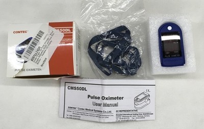 Contec CMS50DL Pulse Oximeter Blood Oxygen Level Monitor, NEW