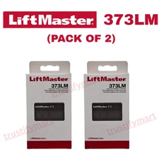 LiftMaster 373LM 3 Button Remote Control Garage Door Black PACK#2 Free shipping