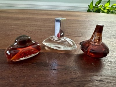Calvin Klein Obsession Euphoria Secret O Perfume Miniature Collectible Bottles