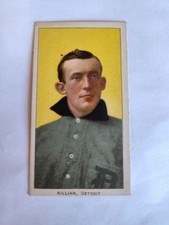 1909 T206 Sweet Caporal Tobacco Baseball Card Ed Killian Portrait Excellent Cd